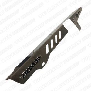 GUARDA CADENA ACERO CROMO BOXER CT 3D NEGRO (ACC970)