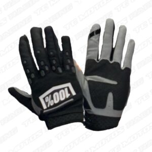 GUANTE PUNTOS NEGRO/GRIS 100% (ACC245)
