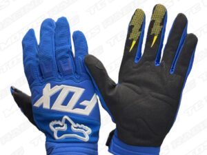 GUANTE NEGRO/AZUL FOX (ACC251)