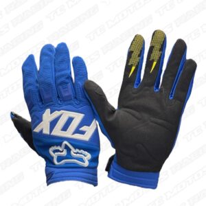GUANTE NEGRO/AZUL FOX (ACC251)